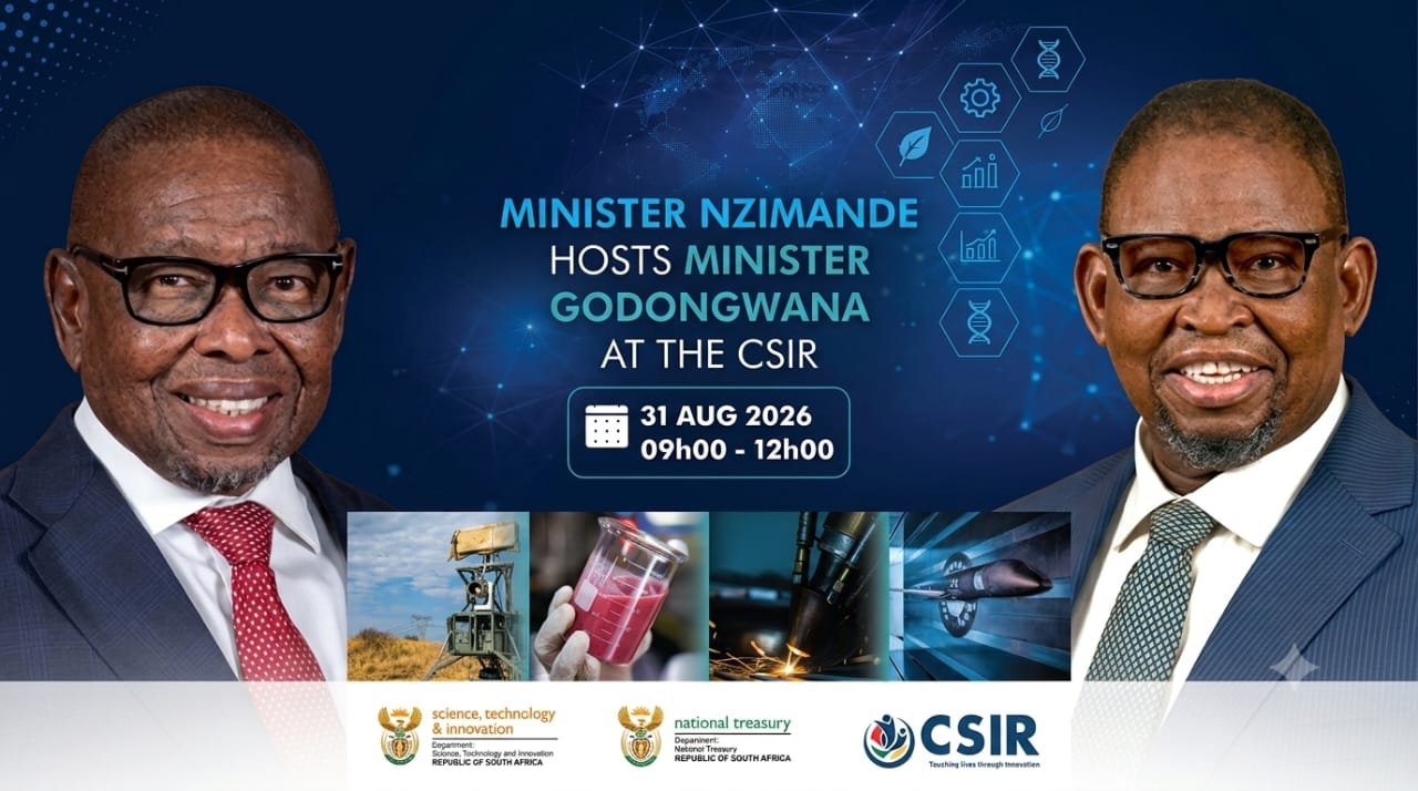 Minister Nzimande to host the Minister of Finance, Mr. Enoch Godongwana, for a strategic visit to the Council for Scientific and Industrial Research (CSIR) in Pretoria